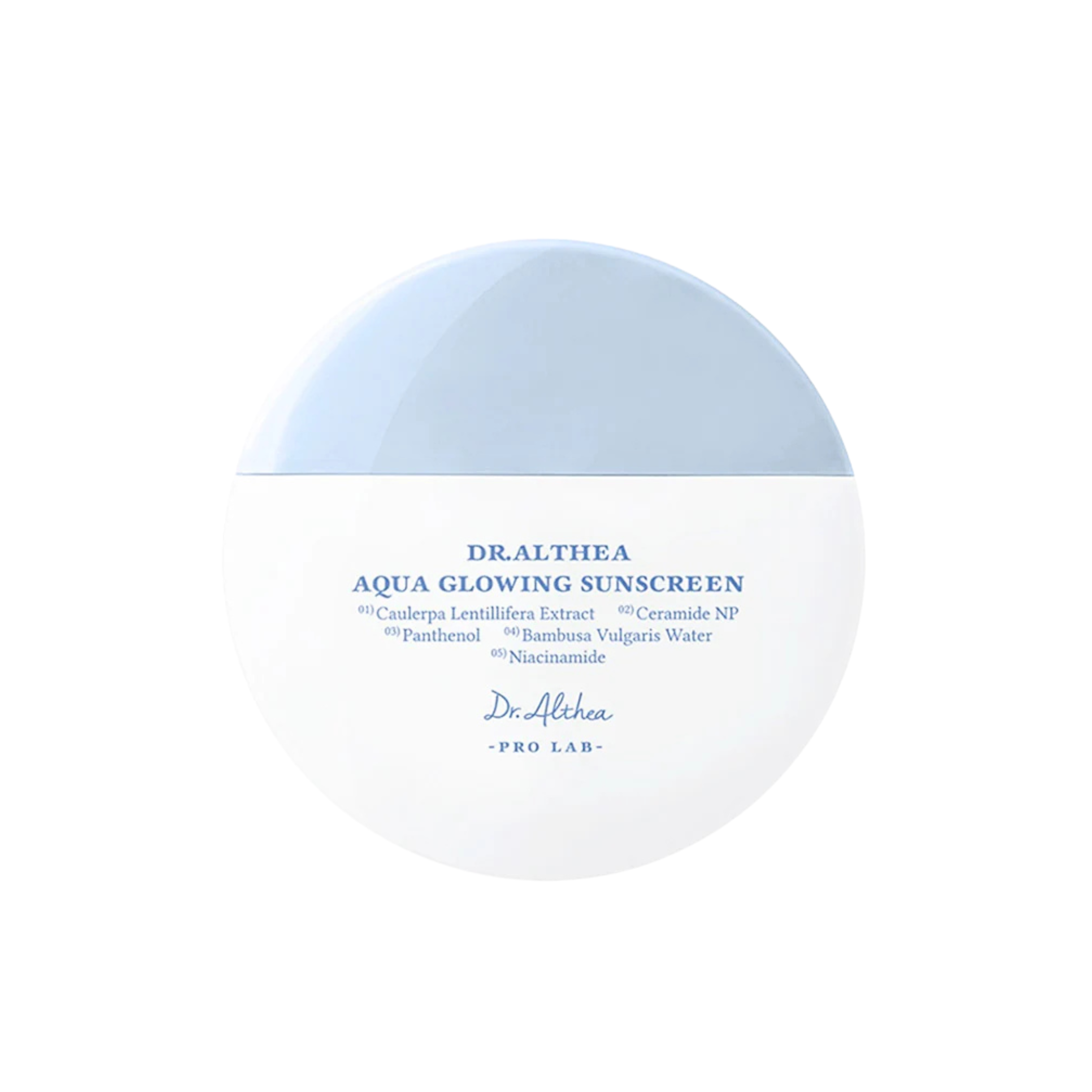 Dr. Althea Pro Lab Aqua Glowing Sunscreen apsauginis kremas nuo saulės